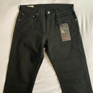 Levi's Premium - 512 Slim Taper Jeans - Black - 31x30 (NEW)